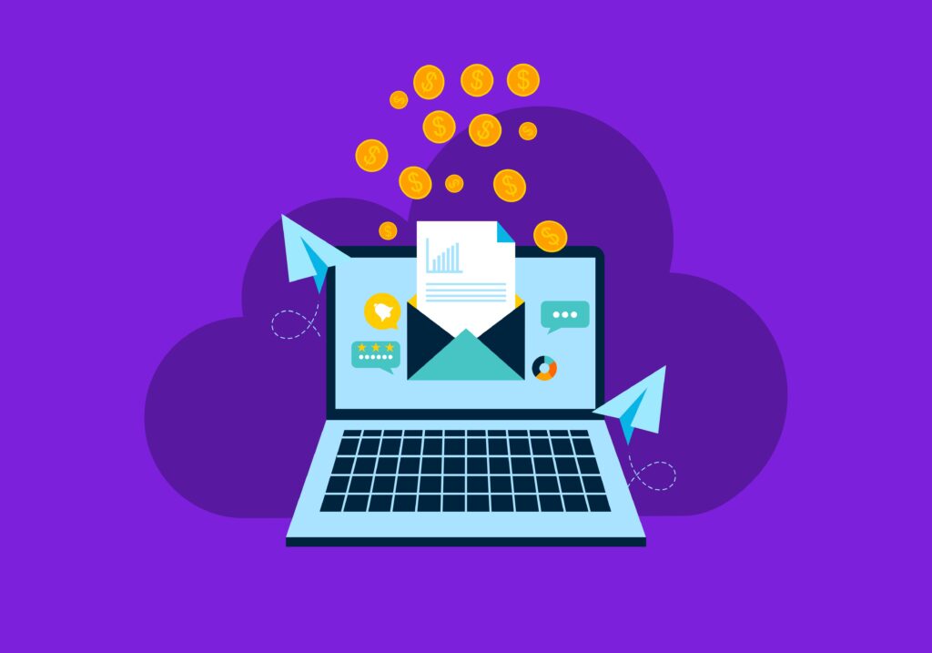 write accounting emails with AI 